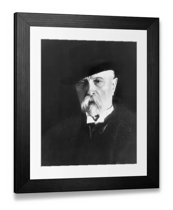 Framed Print : Czech President Thomas Garrigue Masaryk