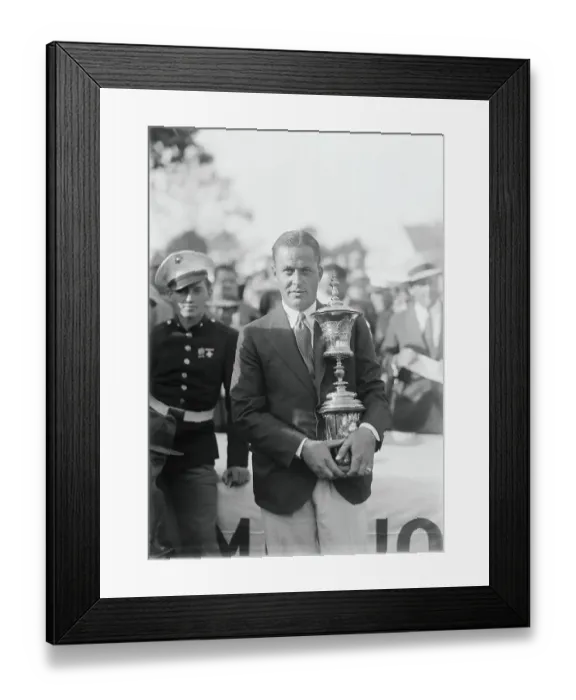 Framed Print : Jones Winning Cup Framed Print : Jones Winning Cup