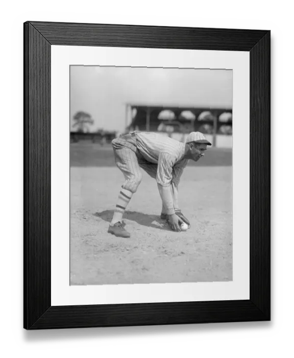 Framed Print : Travis Jackson on Field with Ball Framed Print : Travis Jackson on Field with Ball