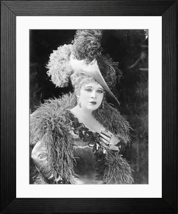 Framed Print : Portrait of Mae West Framed Print : Portrait of Mae West