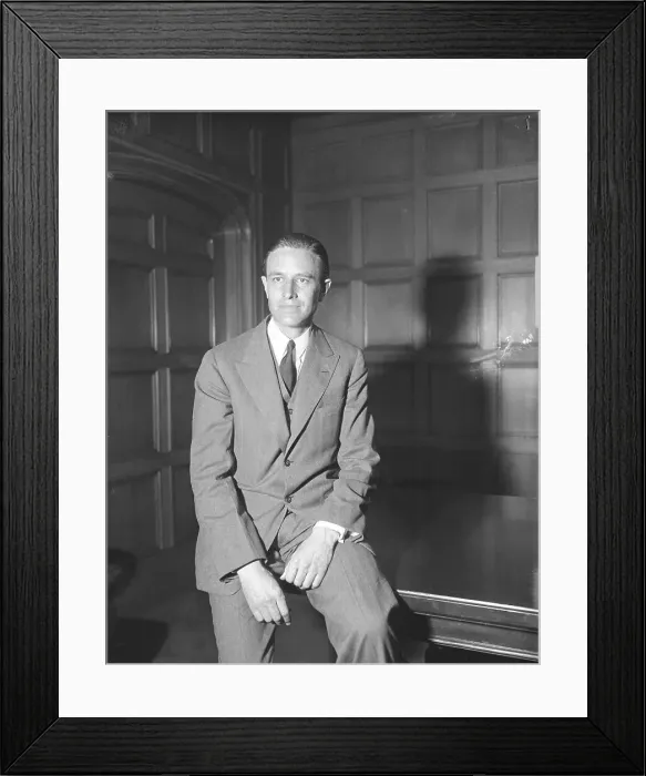 Framed Print : W. Averell Harriman Smiling