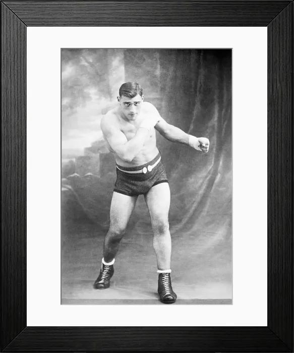 Framed Print : Portrait of Primo Carnera Framed Print : Portrait of Primo Carnera