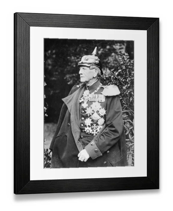Framed Print : Portrait of Helmuth Karl Bernhard von Moltke Framed Print : Portrait of Helmuth Karl Bernhard von Moltke