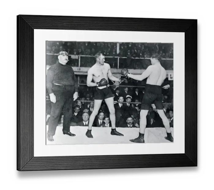 Framed Print : John L. Sullivan in the Ring Framed Print : John L. Sullivan in the Ring