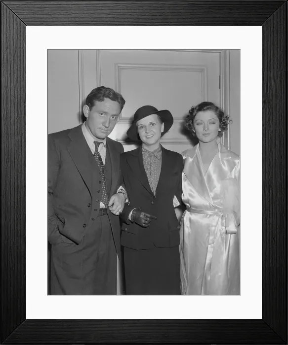 Framed Print : Spencer Tracy and Fellow Actors Framed Print : Spencer Tracy and Fellow Actors