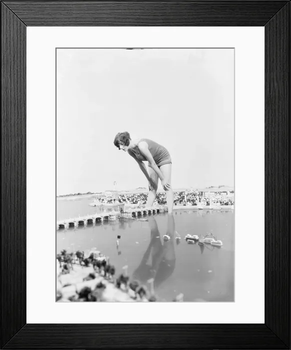 Framed Print : Ruth Colee Watching Boats Framed Print : Ruth Colee Watching Boats