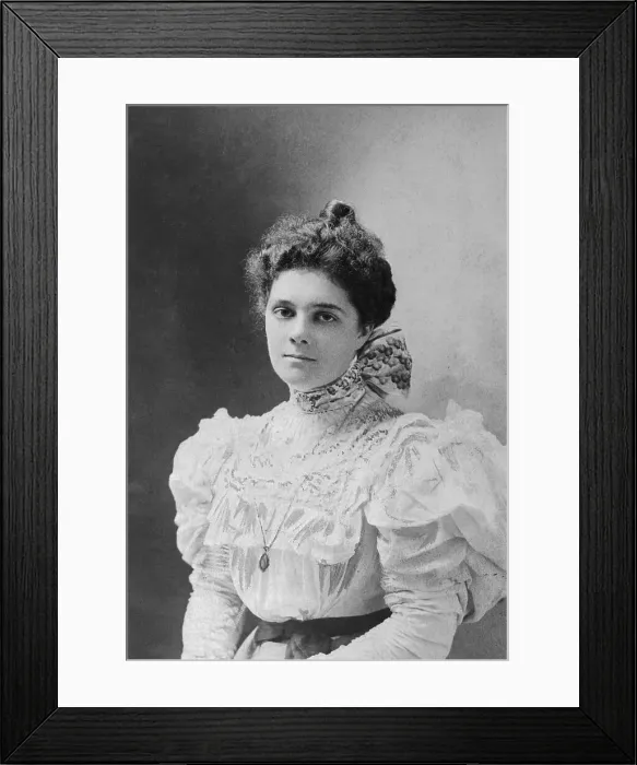 Framed Print : Portrait of Mrs. William K. Vanderbilt Sitting in Chair Framed Print : Portrait of Mrs. William K. Vanderbilt Sitting in Chair