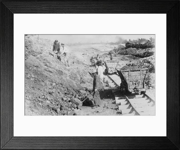 Framed Print : An Aluminum Mine Framed Print : An Aluminum Mine