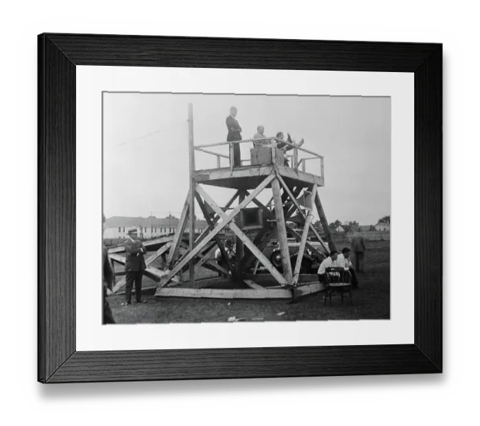Framed Print : Knute Rockne Sitting on a Platform Framed Print : Knute Rockne Sitting on a Platform