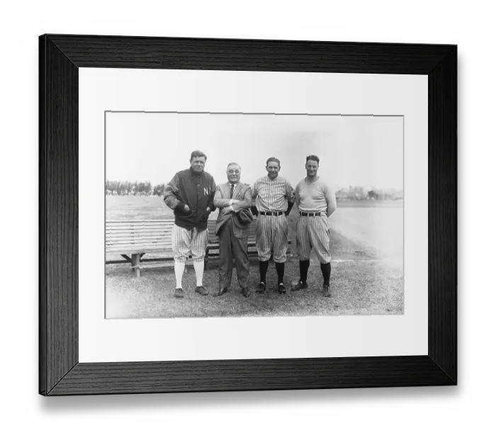 Framed Print : Yankees During Training Camp