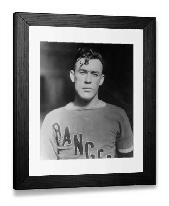 Framed Print : Portrait of New York Ranger Bill Cook Framed Print : Portrait of New York Ranger Bill Cook