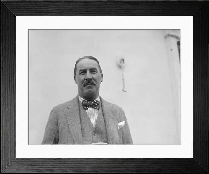 Framed Print : Portrait. (Original Caption). Howard Carter Framed Print : Portrait. (Original Caption). Howard Carter