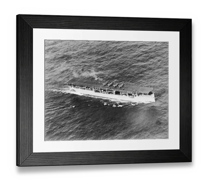 Framed Print : Aircraft Carrier Langley Framed Print : Aircraft Carrier Langley