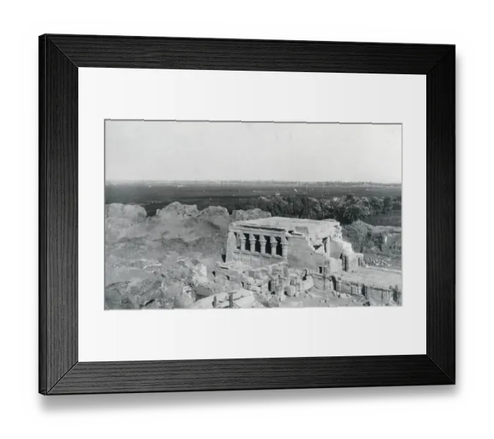 Framed Print : View of The Tomb of Tutankhamen Near Luxor, Egypt Framed Print : View of The Tomb of Tutankhamen Near Luxor, Egypt