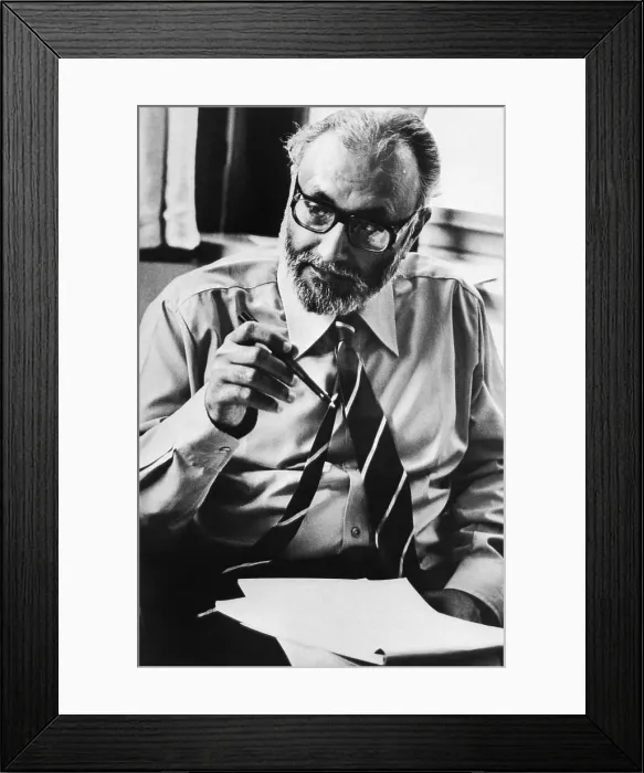 Framed Print : Portrait of Abdus Salam Framed Print : Portrait of Abdus Salam
