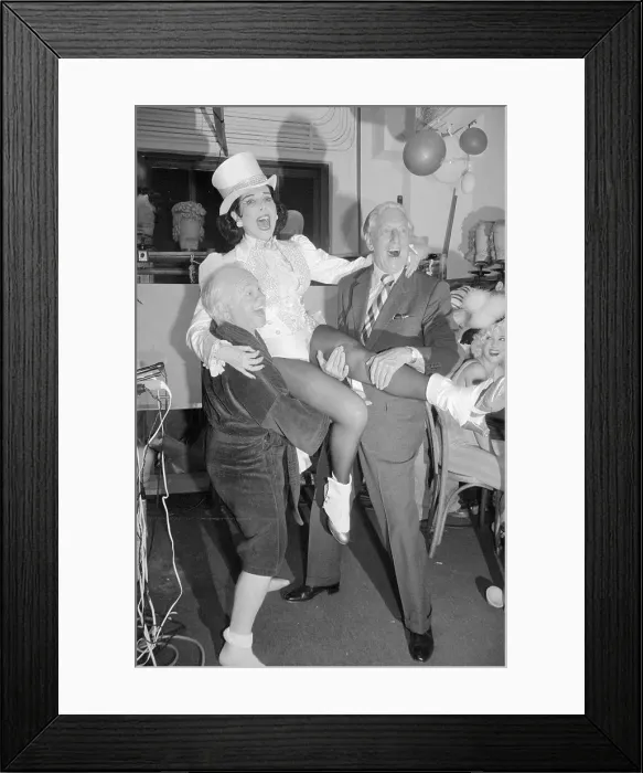 Framed Print : Ray Bolger, Mickey Rooney, and Ann Miller Framed Print : Ray Bolger, Mickey Rooney, and Ann Miller