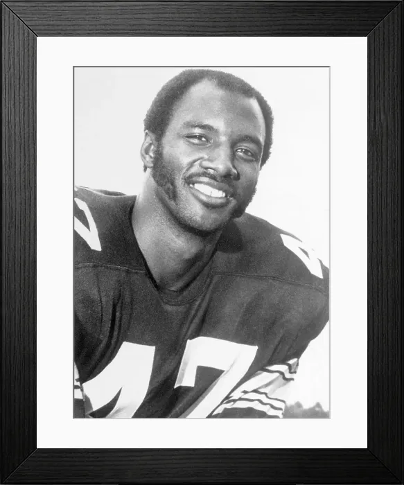 Framed Print : Portrait of Mel Blount Framed Print : Portrait of Mel Blount