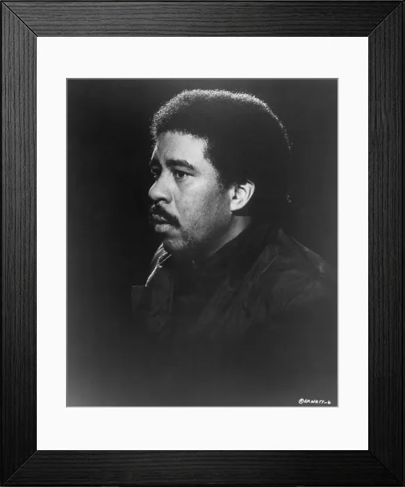 Framed Print : Actor and Comedian Richard Pryor Framed Print : Actor and Comedian Richard Pryor