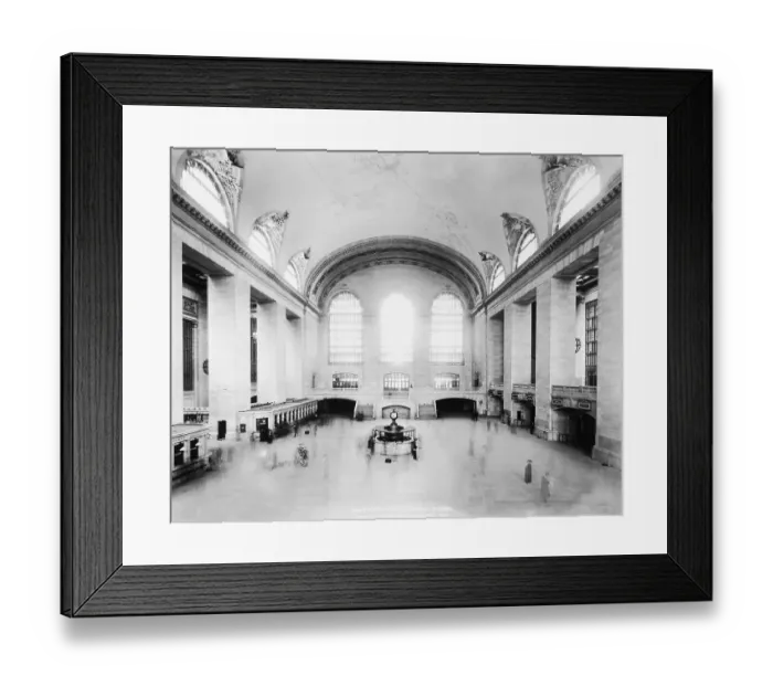 Framed Print : Grand Central Depot Concourse