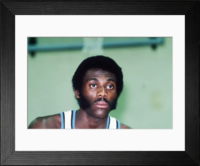 Framed Print : Portrait of Buffalo Braves Player Bob McAdoo Framed Print : Portrait of Buffalo Braves Player Bob McAdoo