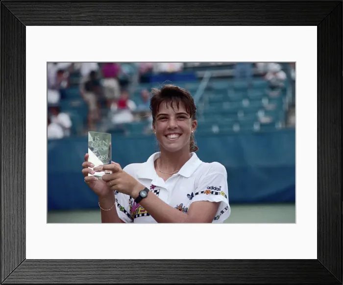 Framed Print : Portrait of Jennifer Capriati Framed Print : Portrait of Jennifer Capriati