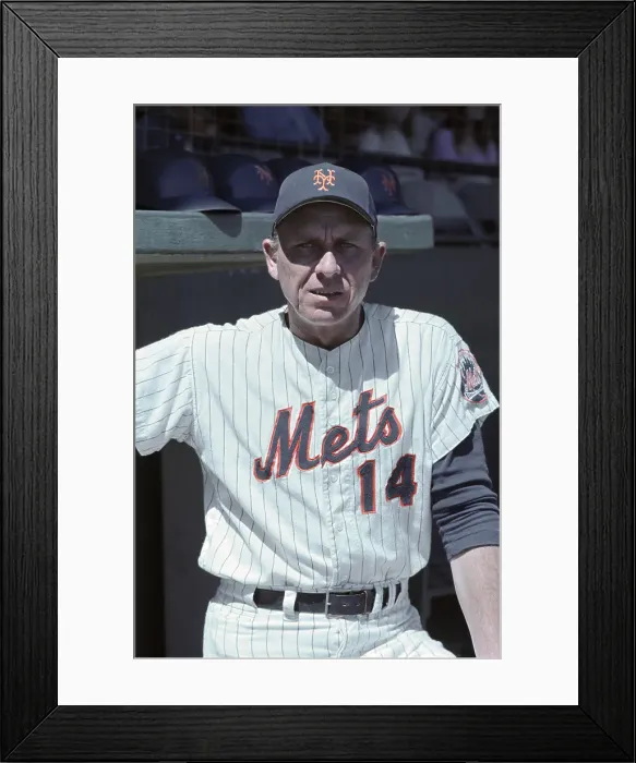 Framed Print : Portrait of Gil Hodges Framed Print : Portrait of Gil Hodges