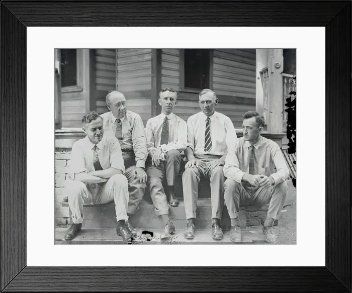 Framed Print : Scientist Gathering to Discuss Evolution Framed Print : Scientist Gathering to Discuss Evolution