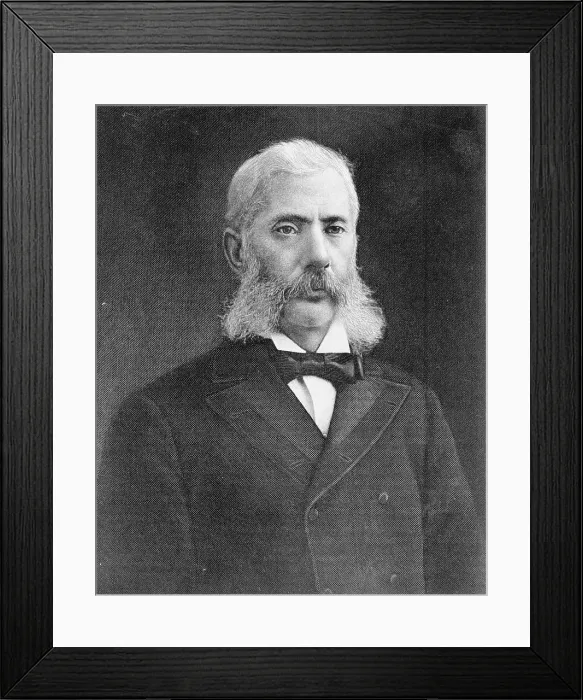 Framed Print : Industrialist Meyer Guggenheim Framed Print : Industrialist Meyer Guggenheim