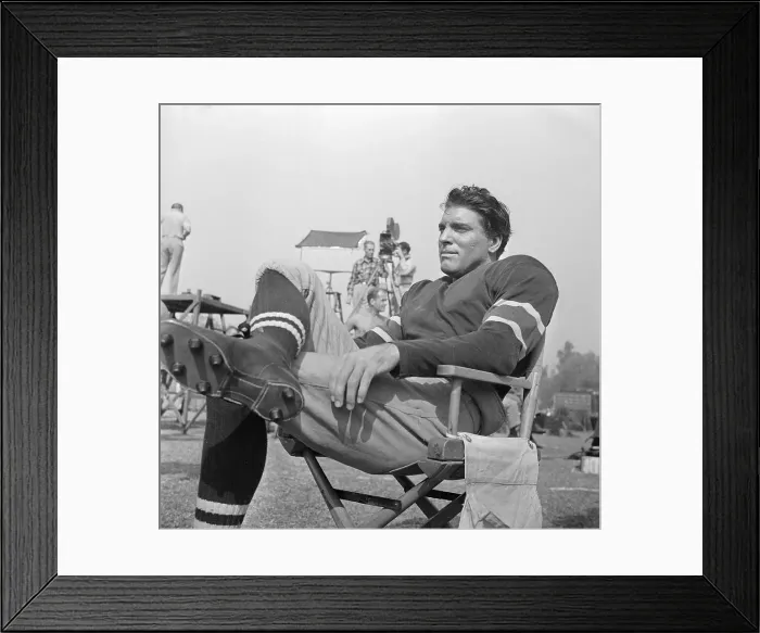 Framed Print : Burth Lancaster Acting Framed Print : Burth Lancaster Acting
