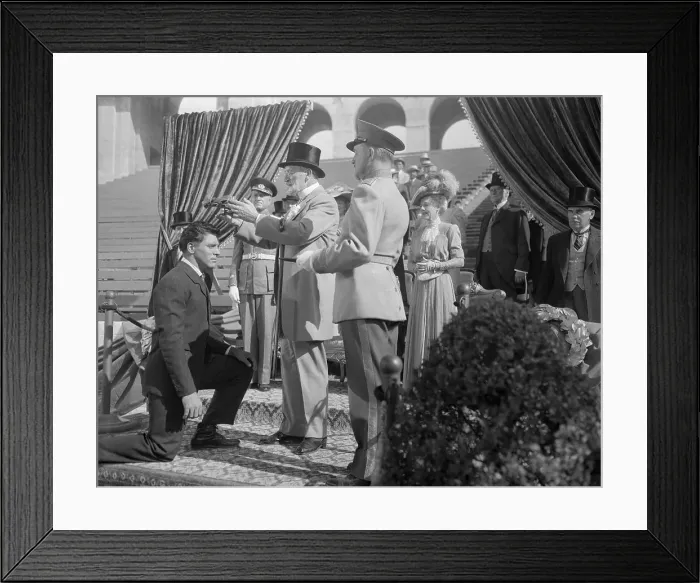 Framed Print : Burt Lancaster Acting Framed Print : Burt Lancaster Acting