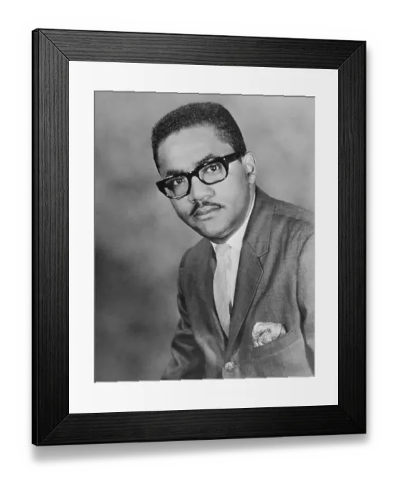 Framed Print : Portrait of Reverend Samuel B. Kyles Framed Print : Portrait of Reverend Samuel B. Kyles