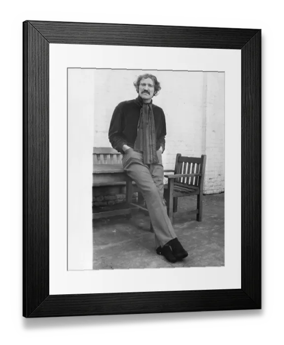 Framed Print : Actor Richard Harris Leaning Against Table Framed Print : Actor Richard Harris Leaning Against Table