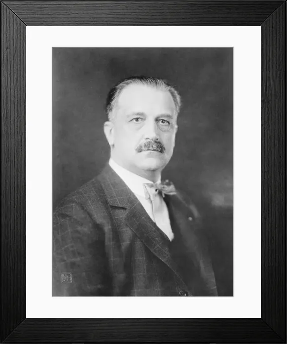 Framed Print : Portrait of Amadeo Peter Giannini Framed Print : Portrait of Amadeo Peter Giannini