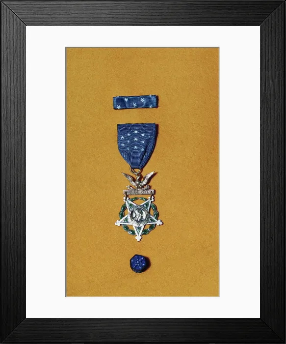 Framed Print : Army Medal of Honor Framed Print : Army Medal of Honor