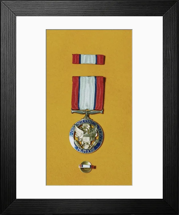 Framed Print : Army Distinguished Service Medal Framed Print : Army Distinguished Service Medal