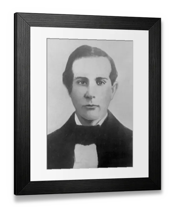 Framed Print : Portrait of Young John D. Rockefeller Framed Print : Portrait of Young John D. Rockefeller