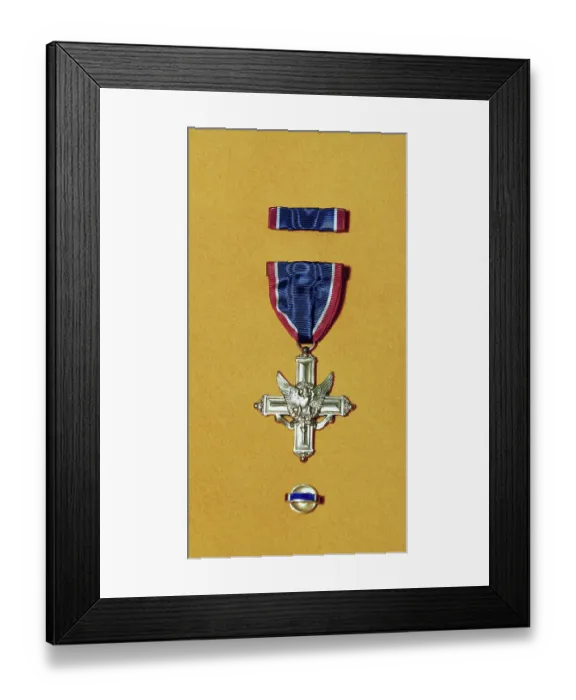 Framed Print : Army Distinguished Cross Framed Print : Army Distinguished Cross