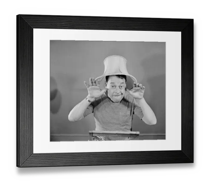 Framed Print : Portrait of Joe E. Lewis Framed Print : Portrait of Joe E. Lewis