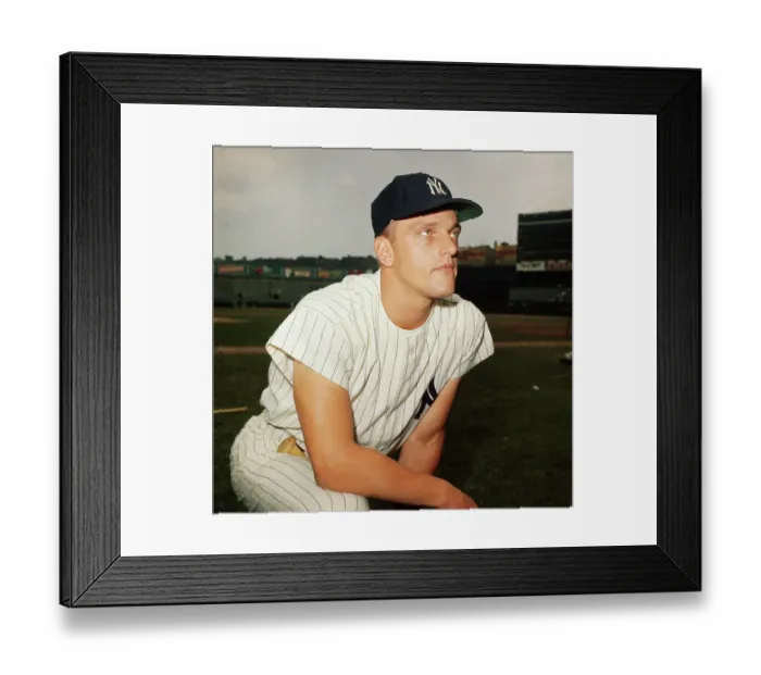 Framed Print : Yankee Baseball Player Roger Maris Framed Print : Yankee Baseball Player Roger Maris