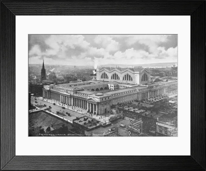 Framed Print : Pennsylvania Station on 7th Avenue Framed Print : Pennsylvania Station on 7th Avenue