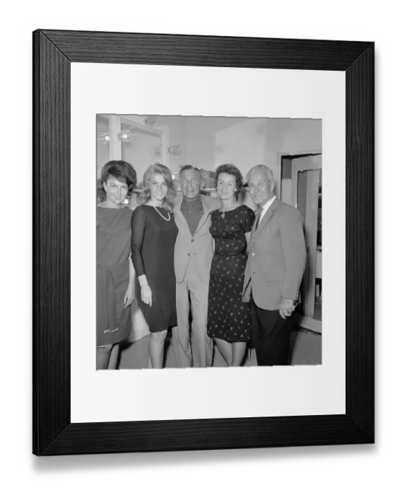 Framed Print : Ann-Margret with George Burns Framed Print : Ann-Margret with George Burns
