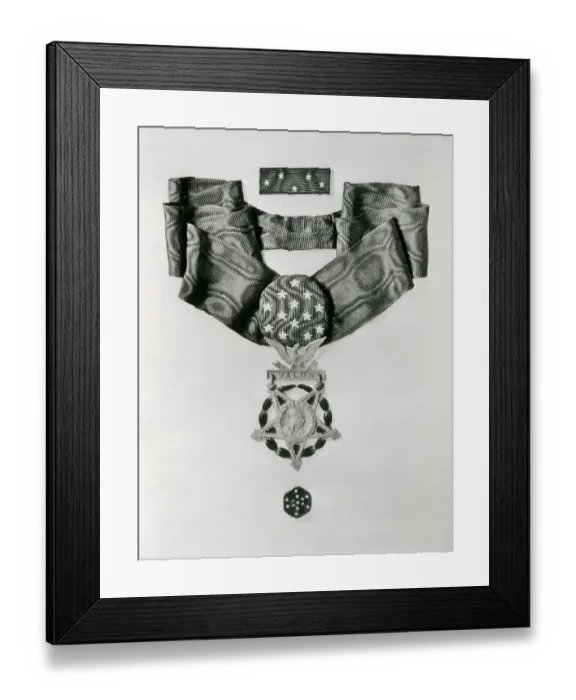 Framed Print : Congressional Medal of Honor Framed Print : Congressional Medal of Honor