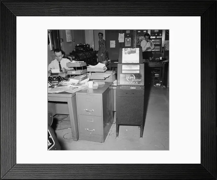 Framed Print : UPI Newsroom Framed Print : UPI Newsroom