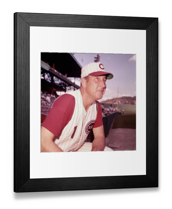 Framed Print : Portrait of Cincinnati Reds Manager Fred Hutchinson Framed Print : Portrait of Cincinnati Reds Manager Fred Hutchinson