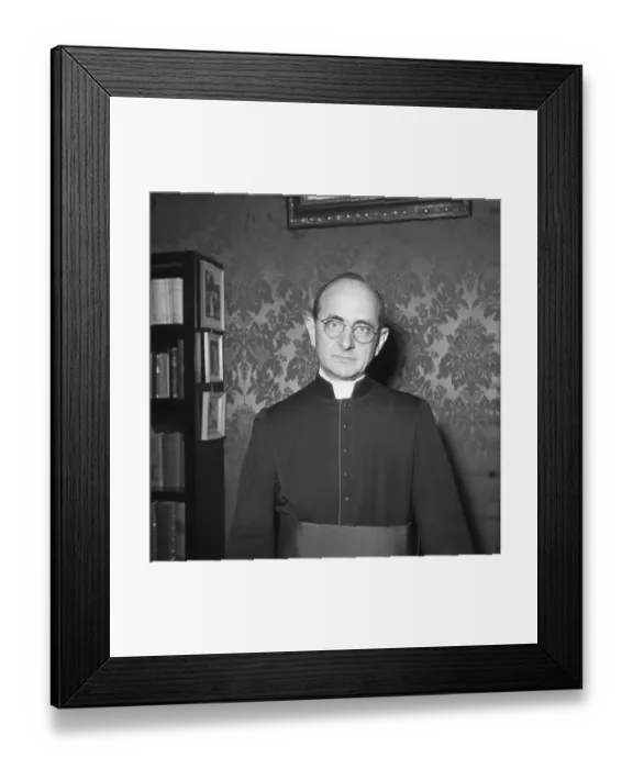 Framed Print : Portrait of Giovanni Battista Montini Framed Print : Portrait of Giovanni Battista Montini
