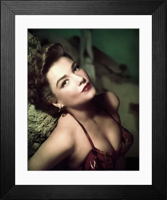 Framed Print : Actress Ann Baxter Framed Print : Actress Ann Baxter
