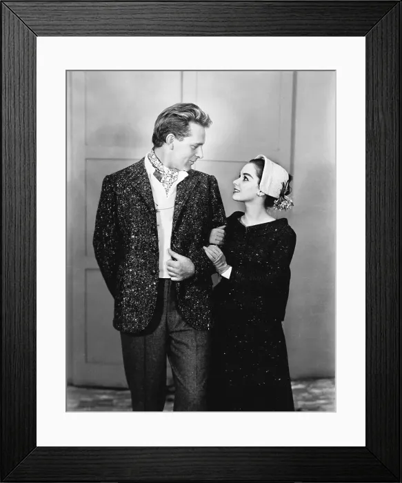 Framed Print : Richard Burton and Susan Strasberg Framed Print : Richard Burton and Susan Strasberg