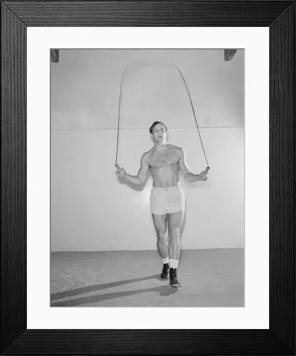 Framed Print : Marlon Brando Skipping Rope Framed Print : Marlon Brando Skipping Rope