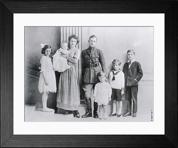 Framed Print : House of Commons Inspired Lady Astor and Family Framed Print : House of Commons Inspired Lady Astor and Family