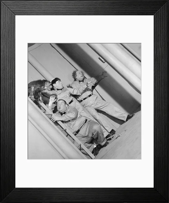 Framed Print : The Three Stooges Framed Print : The Three Stooges